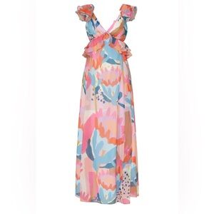 Collection by Cezelle Ruffles Maxi Dress